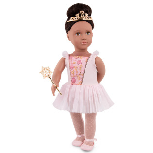 DELMY duża lalka baletnica 46 cm CUKROWA WRÓŻKA z Krainy Słodkości Our Generation 3+