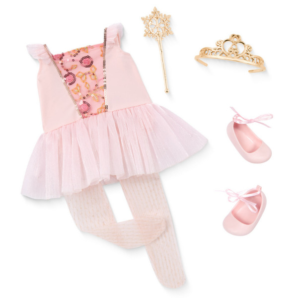 DELMY duża lalka baletnica 46 cm CUKROWA WRÓŻKA z Krainy Słodkości Our Generation 3+