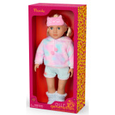 MANDY duża lalka blondynka w stylizacji na PIDŻAMA PARTY 46 cm Our Generation 3+