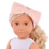 PRIMA duża lalka blondynka BALETNICA z akcesoriami 46 cm Our Generation 3+