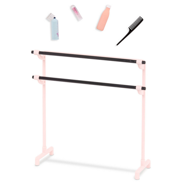 PRIMA duża lalka blondynka BALETNICA z akcesoriami 46 cm Our Generation 3+