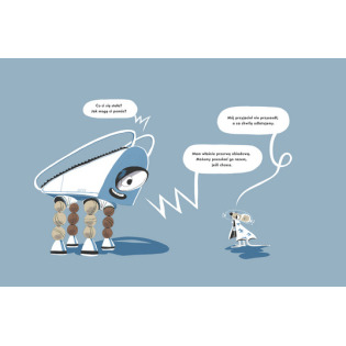 ZA CHWILĘ START książka w twardej okładce Przemek Liput Druganoga 5+