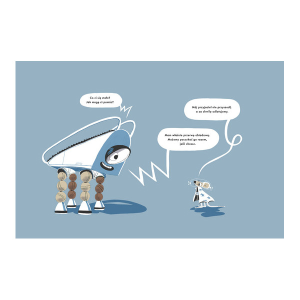 ZA CHWILĘ START książka w twardej okładce Przemek Liput Druganoga 5+