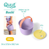 BUCKI wiaderko z sitkiem Lavender + Peach Quut 10m+