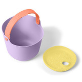 BUCKI wiaderko z sitkiem Lavender + Peach Quut 10m+