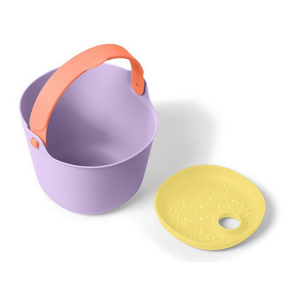 BUCKI wiaderko z sitkiem Lavender + Peach Quut 10m+