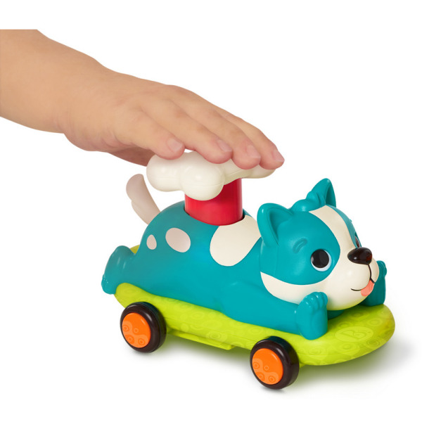 ZWIERZAK autko z napędem (push&go) szt. PawMobiles  B.Toys 18m+