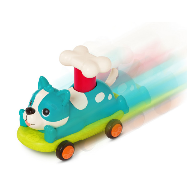 ZWIERZAK autko z napędem (push&go) szt. PawMobiles  B.Toys 18m+