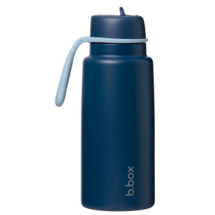 BUTELKA TERMICZNA ze składanym ustnikiem – termos ze stali nierdzewnej 1L Midnight b.box