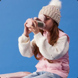 Stalowa butelka termiczna z ustnikiem sportowym 500 ml Blush Crush