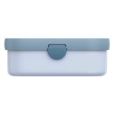 LISEK niebieska śniadaniówka z przegródką i widelcem lunchbox Forest Friends Mepal Little Dutch