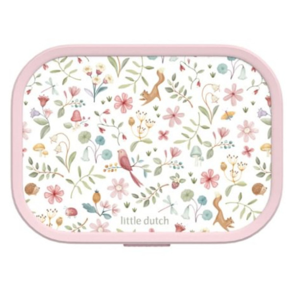 Śniadaniówka z przegródką i widelcem lunchbox Fairy Wonders Mepal Little Dutch