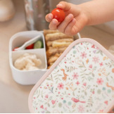 Śniadaniówka z przegródką i widelcem lunchbox Fairy Wonders Mepal Little Dutch