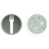 Zielony pojemnik na przekąski Little Farm Mepal Little Dutch