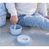 LISEK niebieski pojemnik na przekąski Forest Friends Mepal Little Dutch