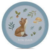 LISEK niebieski pojemnik na przekąski Forest Friends Mepal Little Dutch