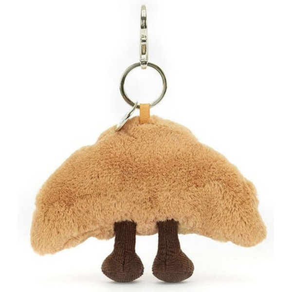 WESOŁY CROISSANT brązowa zawieszka breloczek 16 cm Jellycat 1+