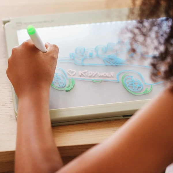 Zestaw zmazywalnych markerów fluorescencyjnych KIDYMARKERS do tabletu KIDYDRAW-PRO