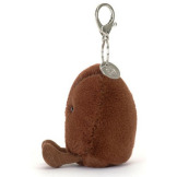 WESOŁE ZIARNO KAWY brązowa zawieszka breloczek 17 cm Jellycat 1+
