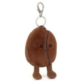 WESOŁE ZIARNO KAWY brązowa zawieszka breloczek 17 cm Jellycat 1+