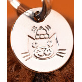 WESOŁE ZIARNO KAWY brązowa zawieszka breloczek 17 cm Jellycat 1+