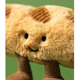 WESOŁA BAGIETKA brązowa zawieszka breloczek 15 cm Jellycat 1+