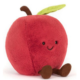 ZABAWNE JABŁKO czerwona przytulanka 16 cm Amuseable Jellycat 0+