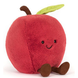 ZABAWNE JABŁKO czerwona przytulanka 16 cm Amuseable Jellycat 0+