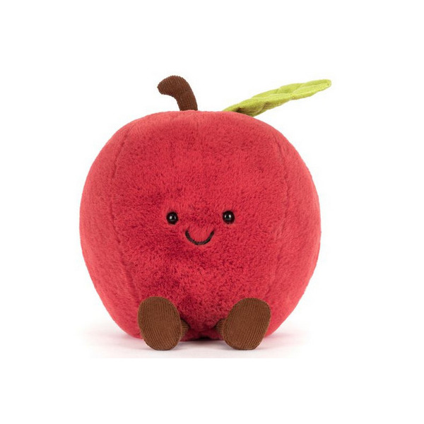ZABAWNE JABŁKO czerwona przytulanka 16 cm Amuseable Jellycat 0+