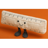 ZABAWNA LINIJKA beżowa przytulanka 20 cm Amuseable Jellycat 0+