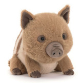 DZIK SWINLEY brązowa przytulanka 19 cm Jellycat 0+