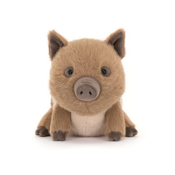 DZIK SWINLEY brązowa przytulanka 19 cm Jellycat 0+