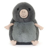 KRET MUSWELL grafitowa przytulanka 15 cm Jellycat 0+