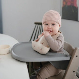 Pierwsze łyżeczki dla niemowląt do nauki jedzenia 2-pack Natural/Shifiting Sand Mushie 6m+