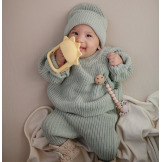 SUN żółty gryzak silikonowy No-Drop Mushie 3m+