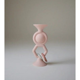 HexaPop gryzak silikonowy z przyssawką Blush Mushie 10m+