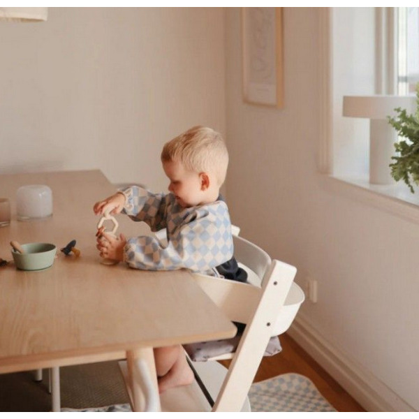 HexaPop gryzak silikonowy z przyssawką Blush Mushie 10m+