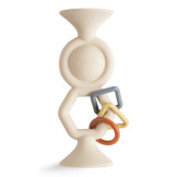 HexaPop gryzak silikonowy z przyssawką Shifting Sand Mushie 10m+