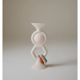 HexaPop gryzak silikonowy z przyssawką Shifting Sand Mushie 10m+