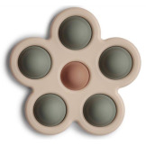 KWIATEK zabawka sensoryczna Press Toy Dried Thyme/Natural/Shifting Sand Mushie 10m+