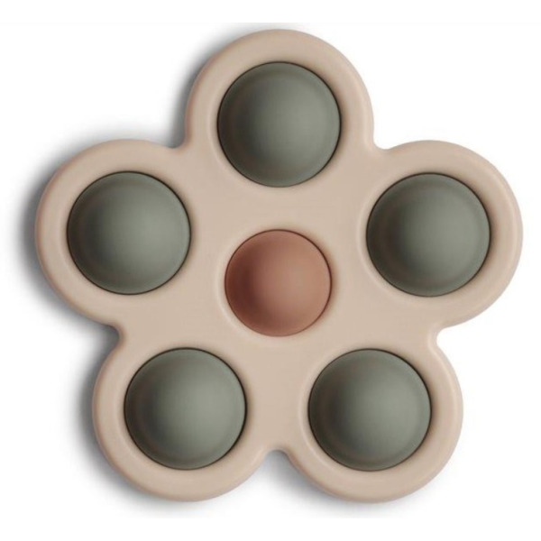 KWIATEK zabawka sensoryczna Press Toy Dried Thyme/Natural/Shifting Sand Mushie 10m+