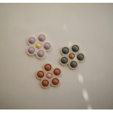 KWIATEK zabawka sensoryczna Press Toy Dried Thyme/Natural/Shifting Sand Mushie 10m+