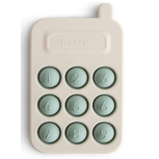 TELEFON zabawka sensoryczna Press Toy Cambridge Blue Mushie 10m+