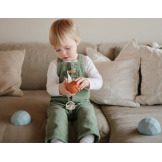 KULE SILIKONOWE zabawka sensoryczna Nesting Spheres Powder Blue 3 szt. Mushie 10m+