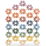 KWIATKI klocki konstrukcyjne HEX 100 szt. Mushie 5+