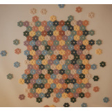 KWIATKI klocki konstrukcyjne HEX 100 szt. Mushie 5+