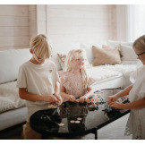 KWIATKI klocki konstrukcyjne HEX 100 szt. Mushie 5+