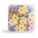 KWIATKI klocki konstrukcyjne HEX 100 szt. Mushie 5+