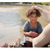 KSIĘŻNICZKA zabawka do kąpieli silikonowy zestaw 4 szt. Princess Mushie 10m+