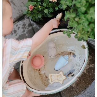 KOSMOS zabawka do kąpieli silikonowy zestaw 4 szt. Space Mushie 10m+